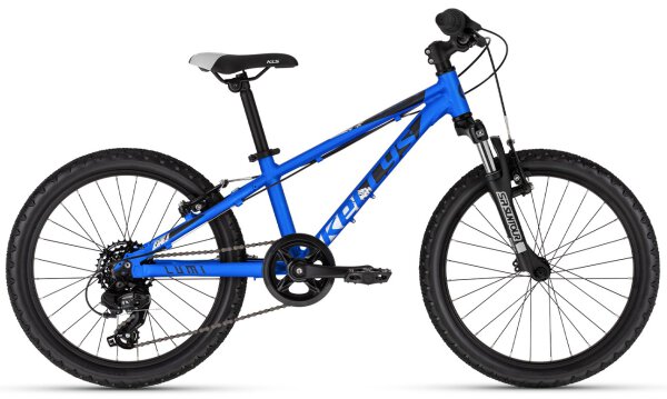 Kellys "Lumi 50 Blue" 20" Alu MTB Kinderrad, Shimano TY300, 7-Gang,