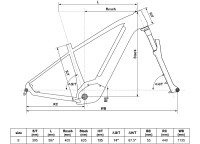 E-Bike Pedelec Kellys "Tayen R10 Air Azure P"...